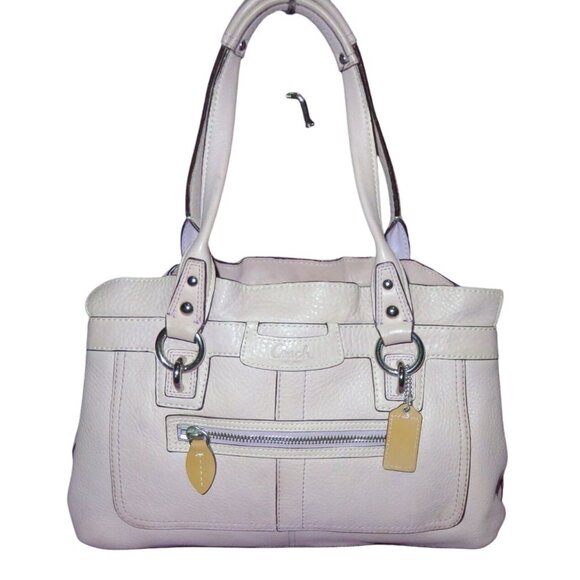 Coach 2008 Penelope Light Lavender Pink Leather satchel - Picture 1 of 14